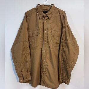 5.11 Tactical Taclite Pro Work Shirt, Rip-Stop Cotton Poly Fabric, Style 72175